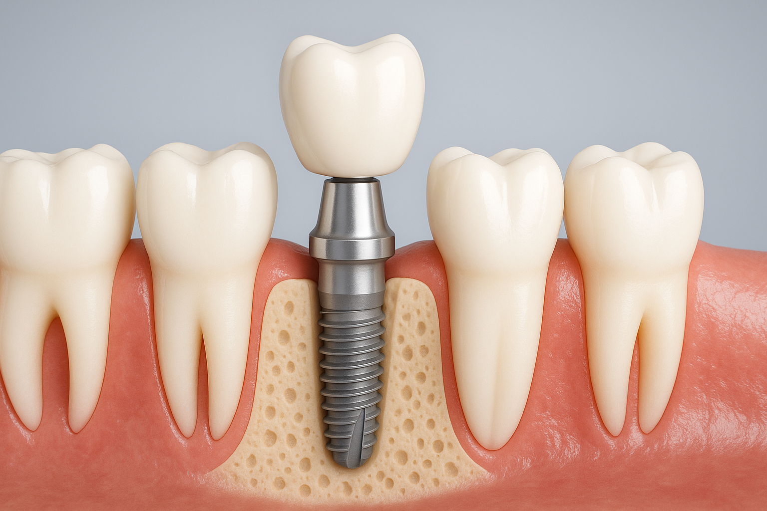 Implantes Unitários e Múltiplos: Substituição Definitiva com Estabilidade e Naturalidade